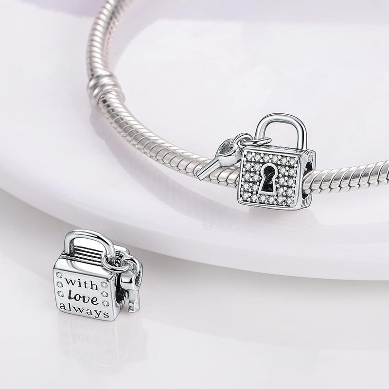 MULA 925 Sterling Silver Charms for Bracelets and Necklaces Beads Dangle Pendants Jewelry Charm for Women - Image 4